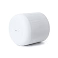 thumbnail image 2 of LuxenHome 14.8-Inch Round White Stripes MgO Planter, 2 of 6