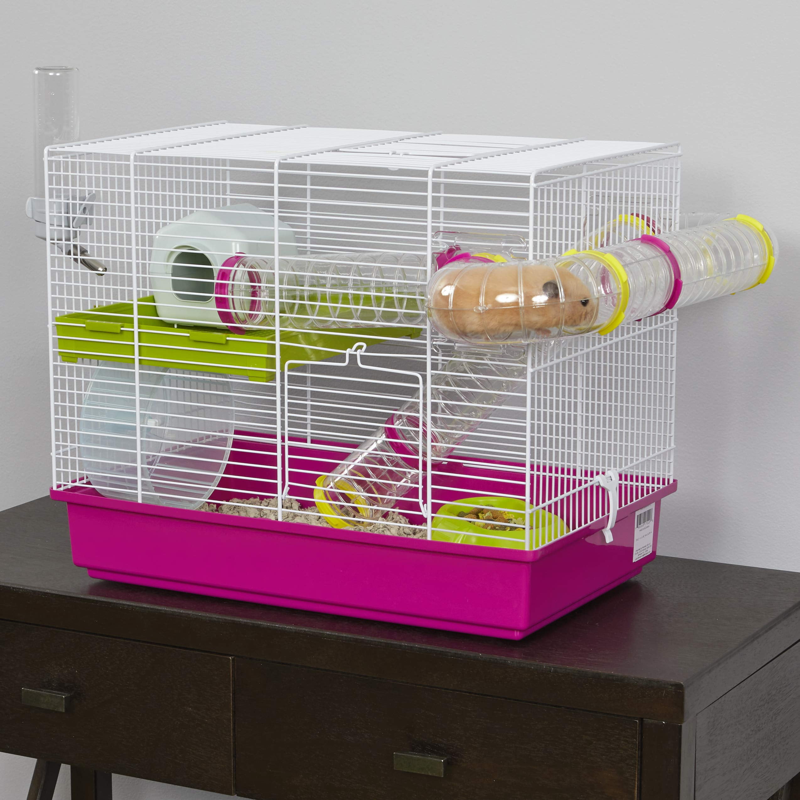 Laura Small Hamster Cage | Fun & Interactive Measures 18.11l X 11.61w 14.8h Includes All Accessories