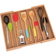thumbnail image 2 of Lipper Bamboo Expandable Utensil Holder with Cork Bottom, Natural, 1 (Quantity), 2 of 3