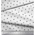 thumbnail image 3 of Soimoi polyester Crepe Fabric Floral,Cross Bones & Skull Print Fabric by Yard 42 Inch Wide, 3 of 3