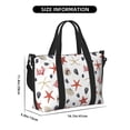 thumbnail image 2 of Travel Duffle Bag red starfishes shells coral Travel Tote Bags Carry on Luggage Waterproof Weekender Bags with Top Handle Adjustable Shoulde Strap for Travel Gym, 2 of 5