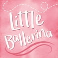 thumbnail image 2 of Rodriquez Jr, Enrique 26x26 Gold Ornate Wood Framed with Double Matting Museum Art Print Titled - Little Ballerina, 2 of 4
