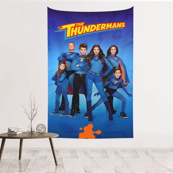 The Thundermans Tapestry Aesthetic Wall Hanging for Living Room Bedroom Art Tapestries Poster Blanket College Dorm Home Decor 60x40 Inch