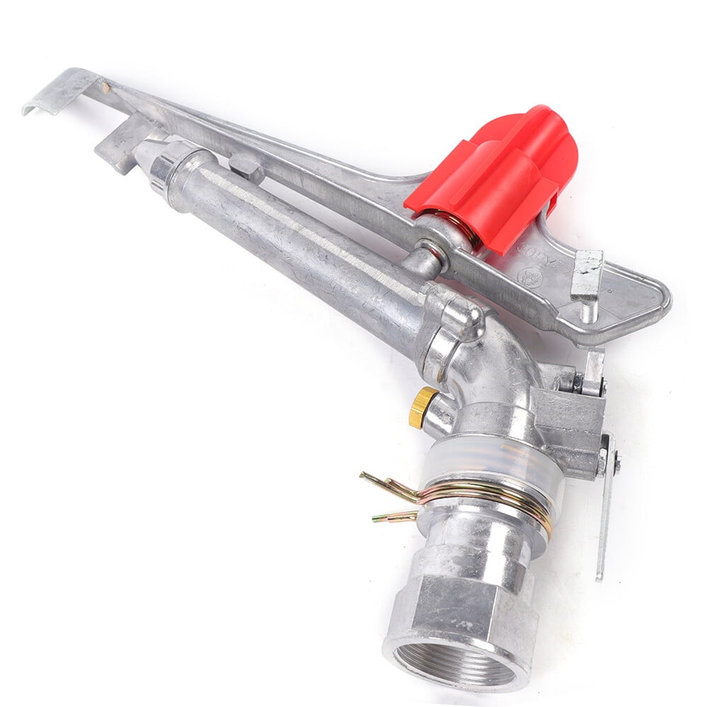 1.5in Irrigation Spray Gun, 360° Adjustable, Zinc Alloy Sprinkler Gun for Garden