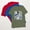Military Green, variant on Cartoon Cool Unicorn Short-Sleeve Unisex T-Shirt Hello Text (Royal, S)
