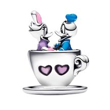 Pan's New Donald Duck Bell Colgante Mickey Love Bow String Accesorios