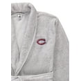 thumbnail image 3 of NHL Men's Sleep Robe - Montreal Canadiens Bathrobe with Adjustable Belt S-M, 3 of 5