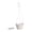White, variant on Hanging Planter Basket With Chain Plastic Brown 5.91x3.74 Inches For Indoor Outdoor Wall Decor