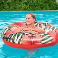 thumbnail image 5 of Salvavidas Dona Inflable Tropical Rosa Bestway Plástico Resistente, 5 of 5