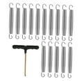 thumbnail image 4 of IDEANATEGRATE 1Set Universal Metal Spring for Outdoor Trampolines Durable Replacement Accessory, 4 of 7