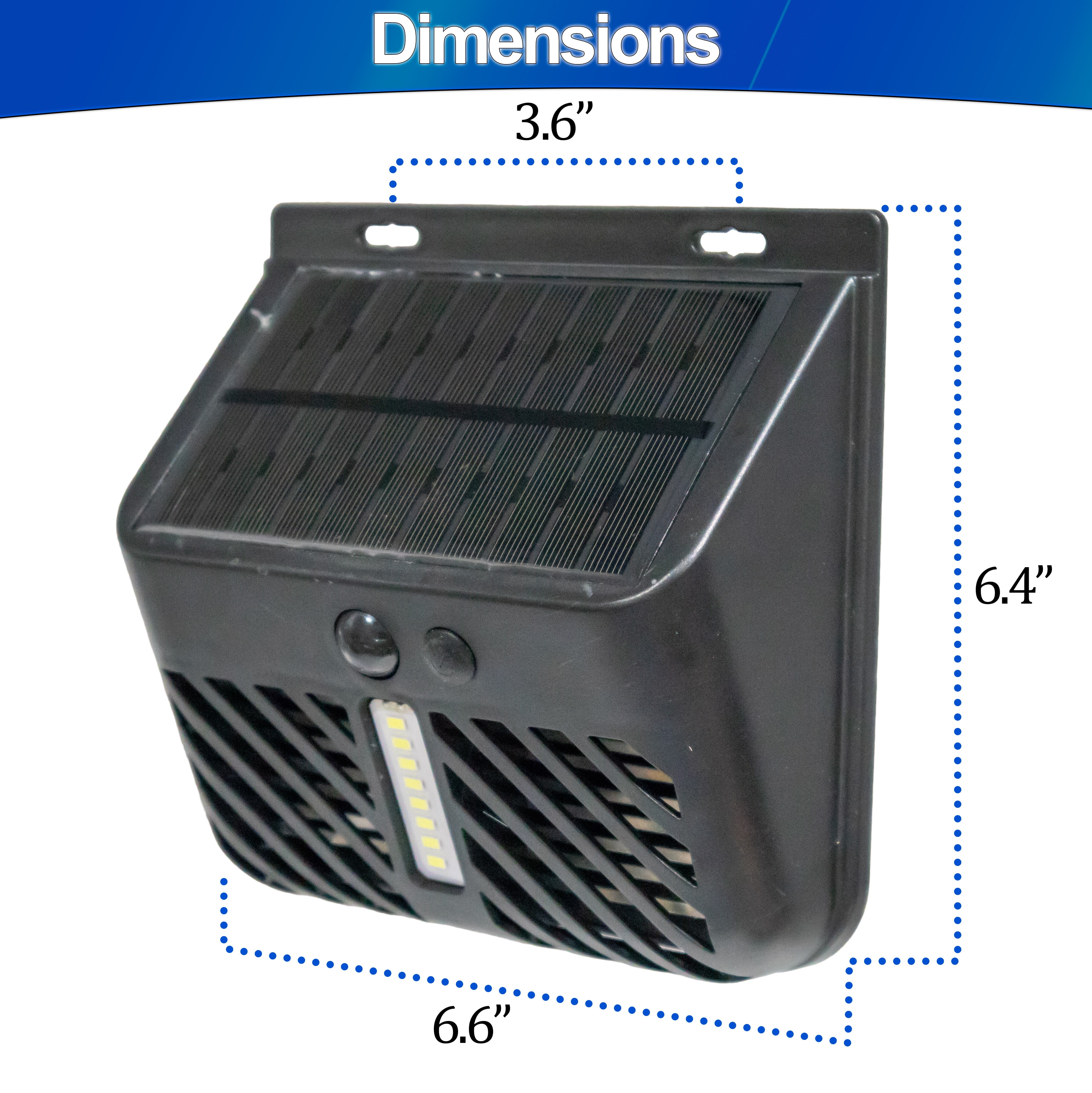 Solar Bug Mosquito Zapper UV Insect Killer w/ Motion Sensor LED Light, Waterproof Insect Pest Control for Garden, Yard, Patio, Camping - Portable, Rechargeable, Eco-Friendly Solar-Powered - 2PC