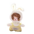 thumbnail image 1 of Doll Keychain Plush Toy Figurine Silicone Bag Charm Keyring, 1 of 1