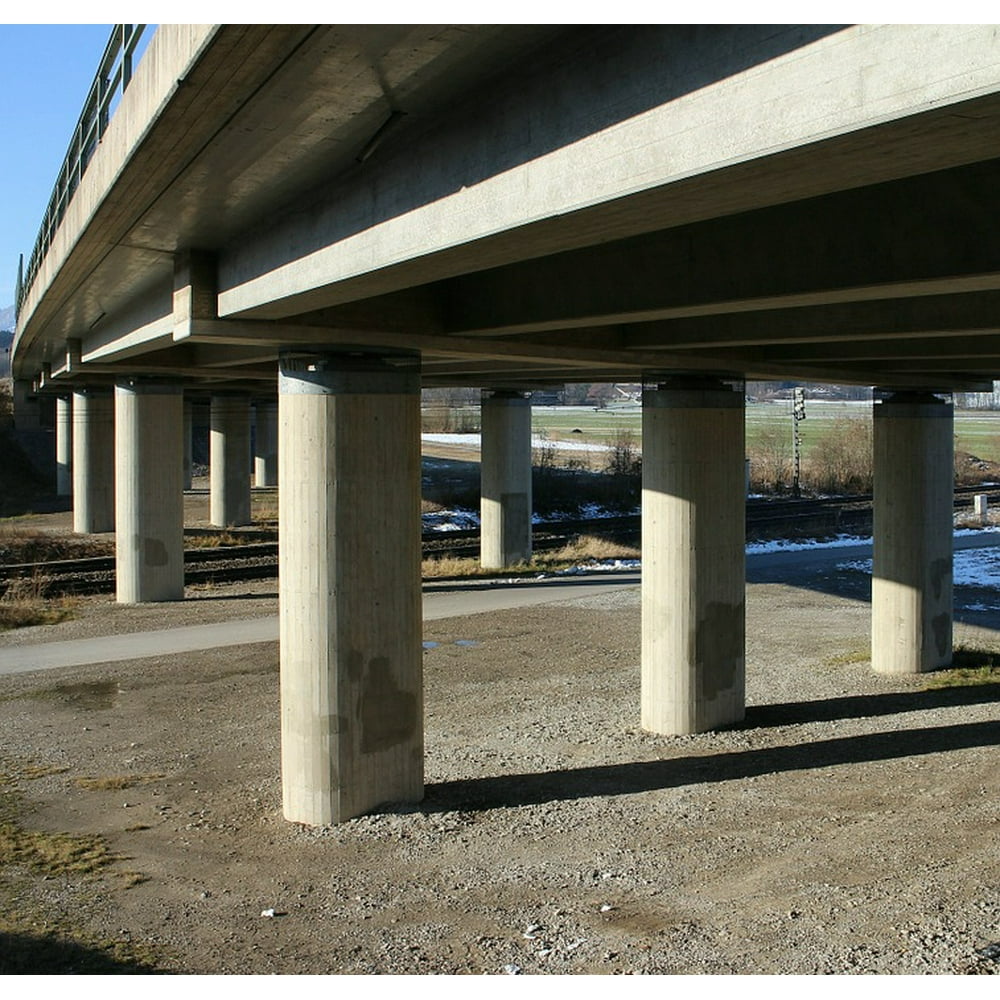 High Bridge Road Construction Pillar Bridge20 Inch By 30 Inch