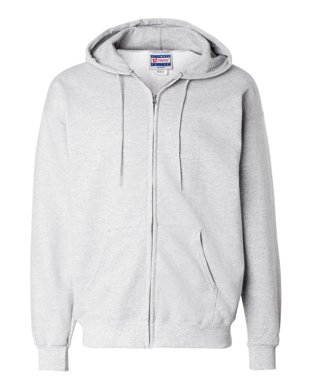 gray zip up jacket
