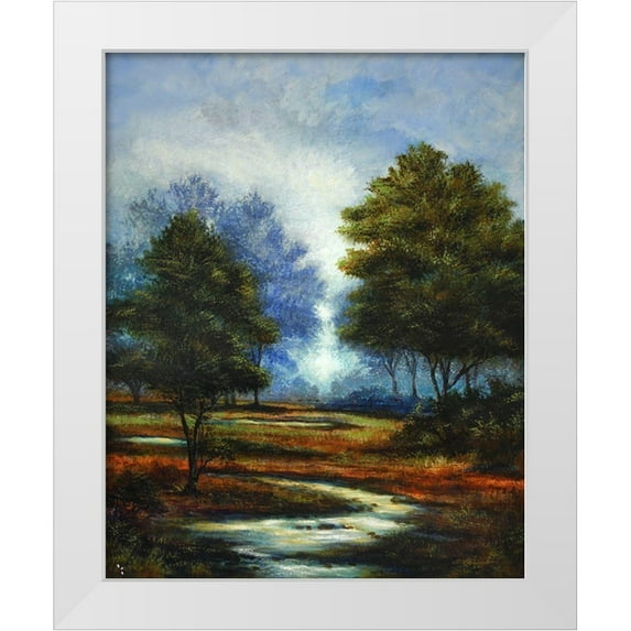 Holsinger, Joel 15x18 White Modern Wood Framed Museum Art Print Titled - New Morning