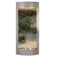 thumbnail image 2 of Adagio Water PWA4540 LED Light Mirror Pacifica Waters Wall Fountain, Silver, 2 of 2