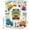 White, variant on 54x78 Inch Shower Curtain Decorative Orange Cartoon Truck Bathtub Bath Curtains Fabric Waterproof Bathroom Decor, Cute Engineering Vehicle Small Stall Shower Curtain Set with 12 Hooks