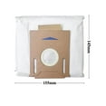 thumbnail image 5 of Reemplazo de robots de barrido Piezas de bolsa antipolvo para Robot Ecovacs Deebot Ozmo T8 / T9 / T9max, 6 uds., 5 of 5