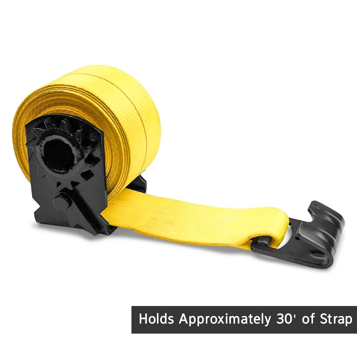 DC Cargo Sliding Winch For Flatbed Trailer | Heavy Duty Standard Tie-Down Winch