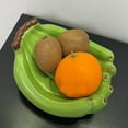 thumbnail image 2 of Cuenco decorativo de cerámica, frutero en forma de plátano, decoración del hogar, mesita de noche, anillo, bandeja de joyería, 2 of 7