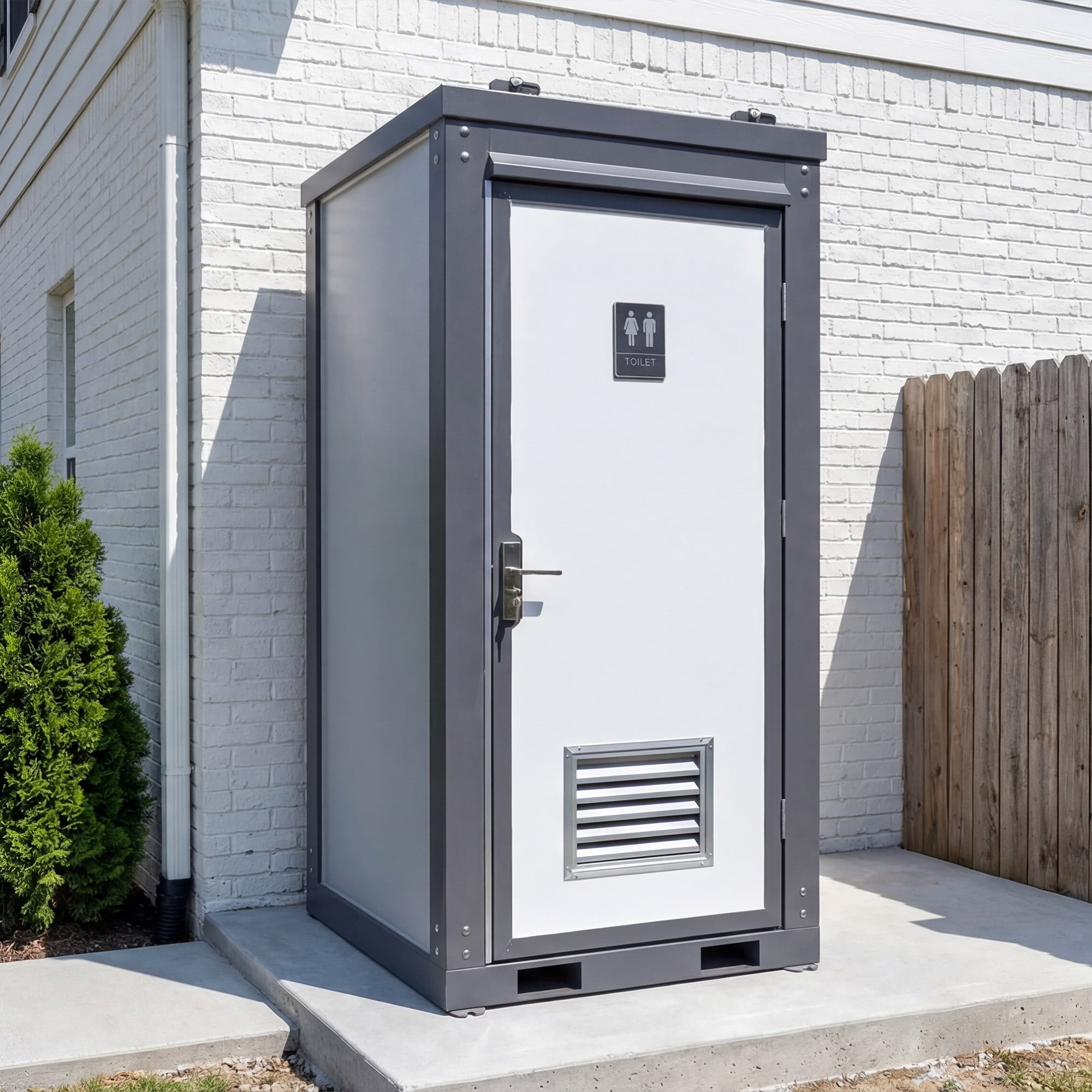 Portable Restroom with Sink – Ideal for Construction Sites, Events, Festivals, Camping & Outdoor Use