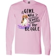 thumbnail image 3 of Inktastic A Girl Who Loves Her Beagle Long Sleeve T-Shirt, 3 of 5
