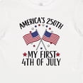 thumbnail image 4 of Inktastic My First 4th of July America's 250th Boys or Girls Baby T-Shirt, 4 of 5