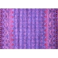 thumbnail image 1 of Ahgly Company Indoor Rectangle Abstract Pink Contemporary Area Rugs, 7' x 9', 1 of 4