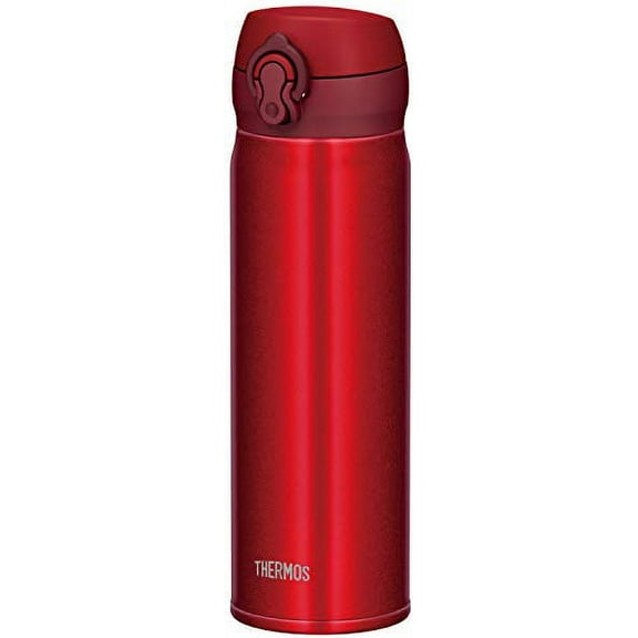 Thermos Water bottle Vacuum insulated mobile mug One-touch open type Metallic red 500ml JNL-504 MTR// Lid