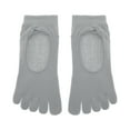thumbnail image 4 of Unique Bargains 1 Pair Yoga Five Toe Socks Durable Closed Socks for Women Gray, 4 of 6