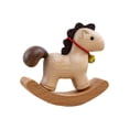 thumbnail image 2 of Rocking Horse Decor,2.56In Nordic Style Wooden Rocking Horse Table Decor Small Size Cute Shape Interactive Rocking,Minimalist Home Decor for Tabletop Bookshelf Holiday Scene Photography Props, 2 of 6