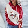 thumbnail image 2 of Blusa de manga larga con estampado de Halloween informal a la moda para mujer, jersey con capucha, Tops, sudadera Fridja  bvmnju5195, 2 of 5