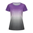 thumbnail image 3 of ORQ Women Fashoin Graphic Tees Summer Short Sleeve Crewneck Pullover T-Shirts, 3 of 6