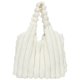 thumbnail image 1 of Bolso de mano esponjoso para mujer bolso de mano de felpa de gran capacidad bolso de compras informal, 1 of 9