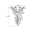 thumbnail image 2 of 18129/2-Elk Home-Circeo - 2 Light Wall Sconce in Traditional Style with Shabby Chic and Nature/Organic inspirations - 22 Inches tall and 17 inches, 2 of 2