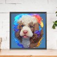 thumbnail image 3 of Pintura de diamante 5D DIY taladro redondo completo color animal kit decoración 4PCS Hugtrwg Para estrenar, 3 of 9