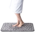 thumbnail image 3 of Yeacher Memory Foam Bath Mat Comfortable Cobblestone Bathroom Rug Super Water Absorbent Bath Rug Machine, 3 of 8