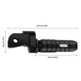 thumbnail image 1 of Motorcycle Kickstand Enlarger Side Stand Extension Pad Fit for SYM MAXSYM TL500 2019‑2020Blue, 1 of 3
