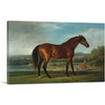 thumbnail image 1 of ARTCANVAS Hollyhock 1765 Canvas Art Print by George Stubbs - Size: 18" x 12" (0.75" Deep), 1 of 9