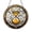 Acrylic 3.5 Inch, variant on Hourglass Timepiece Stained Glass Style Suncatcher Window Hanging, Sand Timer Sun Catcher Ornament, Vintage Window Decor, Classic Timepiece Window Art, Decorative Gift Idea for Time Lovers
