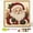 Santa, variant on DIY Christmas Pearl Diamond Painting Art Kit with Frame, Christmas Pearl Beads Art Craft for Adults Beginner, Gemstone Diamond Dots Beads for Home Wall Decor