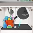 thumbnail image 6 of RYDCOT 1Pcs Waterproof Under Sink Mat 34x22 in, Thick Silicone Mat Cabinet Protector for Kitchen and Bathroom, Shelf Liner, Home Organizer and Storage, Multipurpose Mat, 6 of 9