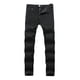thumbnail image 1 of Pantalones largos de moda para hombre, con lazo elástico, ajustados, de pierna recta pequeña, 1 of 7