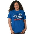 thumbnail image 3 of Retro Mr. Owl How Many Licks Lollipop Men's Graphic T Shirt Tees Brisco Brands M, 3 of 5