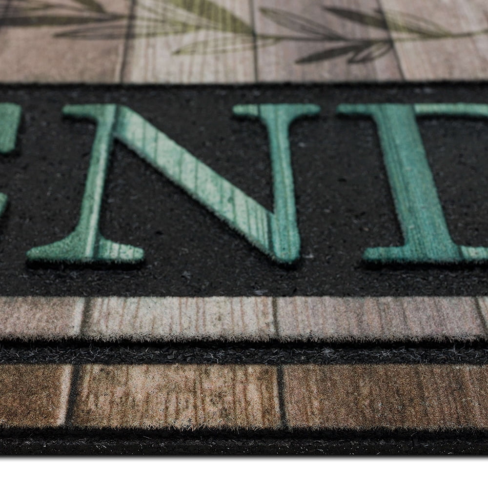 Mohawk Home Farmhouse Friends Outdoor Polyester Door Mat, Multi, 1' 6" X 2' 6"