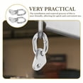 thumbnail image 3 of PAMINGONO 2Pcs Engine Lift Bracket Set Silver Stainless Steel For Automotive Workshops, 3 of 8
