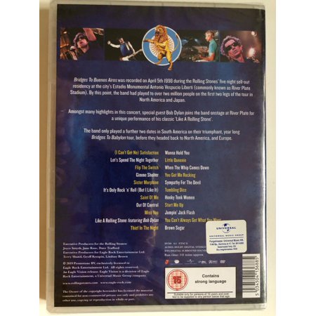 BRIDGES TO BUENOS AIRES(LIVE AT ESTADIO MONUMENTAL,BUENOS AIRES,ARGENTINA,1998/DVD)【輸入盤】▼/THE ROLLING STONES[DVD]【返品種別A】