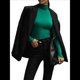 thumbnail image 2 of Camiseta de Larga para Mujer, Ropa Interior Térmica Básica de Moda para Otoño e Invierno. Verde L, 2 of 8