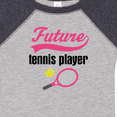 thumbnail image 4 of Inktastic Future Tennis Player Baby Girl Girls Baby Bodysuit, 4 of 5