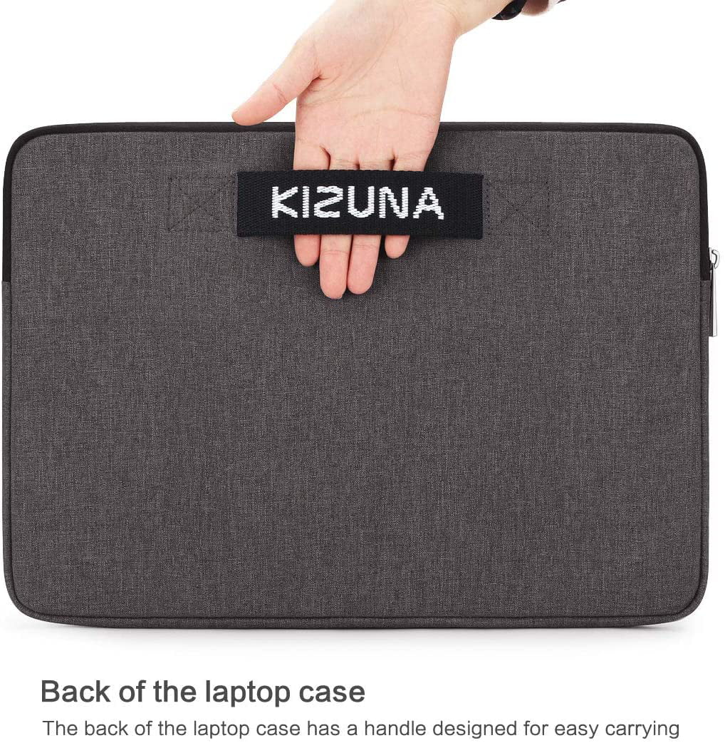 Brown KIZUNA Laptop Sleeve 9.7 10 Inch Water Resistant Tablet PC Case Notebook Carrying Handle Bag for 9.7 10.5 11 iPad Pro/10.5 iPad Air/10 Surface Go/10.5 Samsung Galaxy/10.8 Huawei M5 Pro